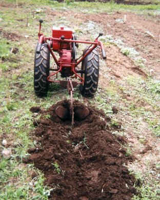 Garden Tractor Gardening